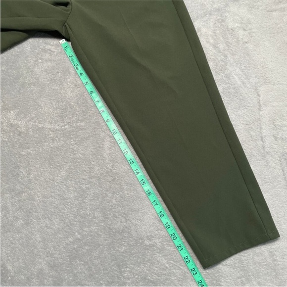 Athleta Pants 4 Green Endless High Rise Stretch Performance Casual Athleisure - Picture 4 of 8